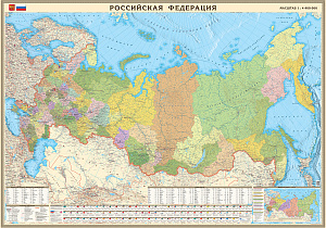 Настенная карта России